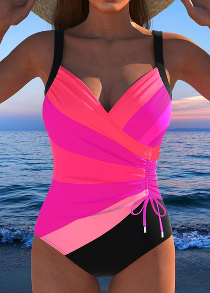 Samantha | Bañador elegante con estampado colorido de Mujer