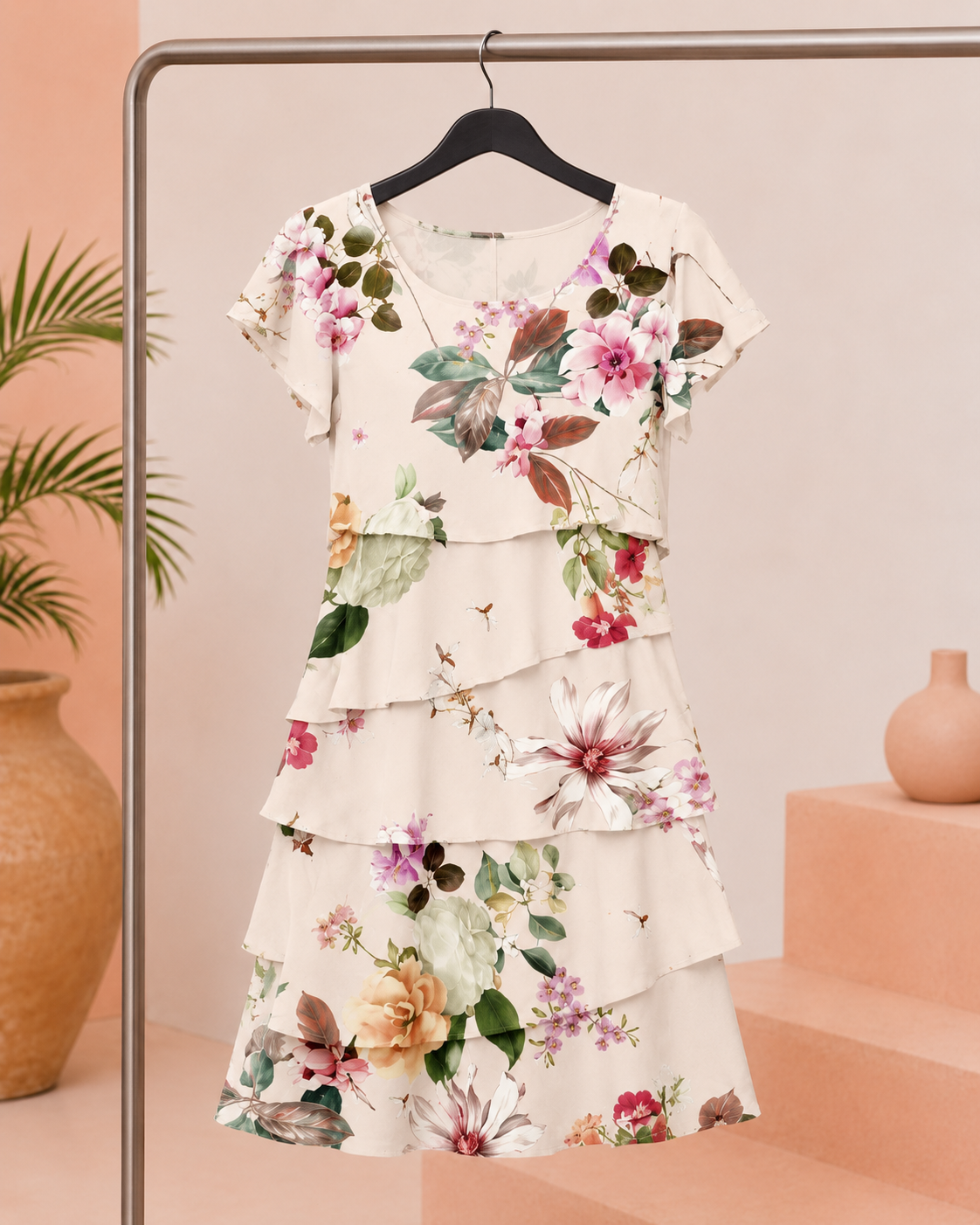 Lucia | Vestido elegante y vaporoso de Mujer