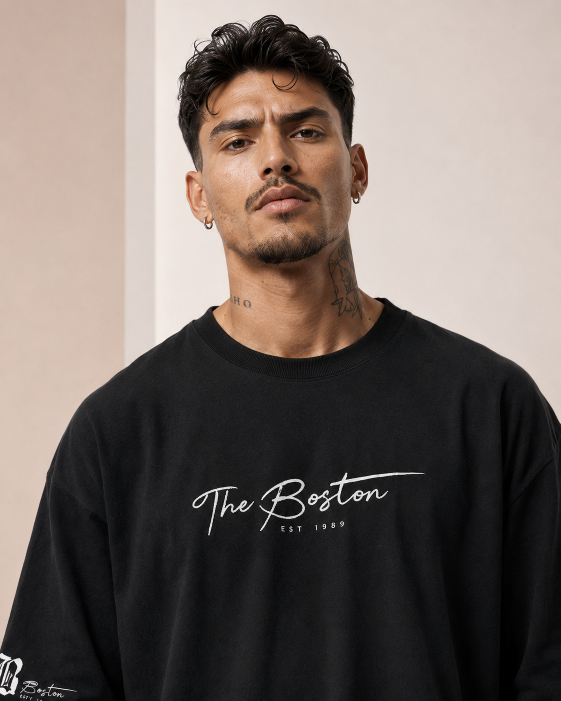 Jude | Camiseta de estilo Urbano/Oversize para Hombre