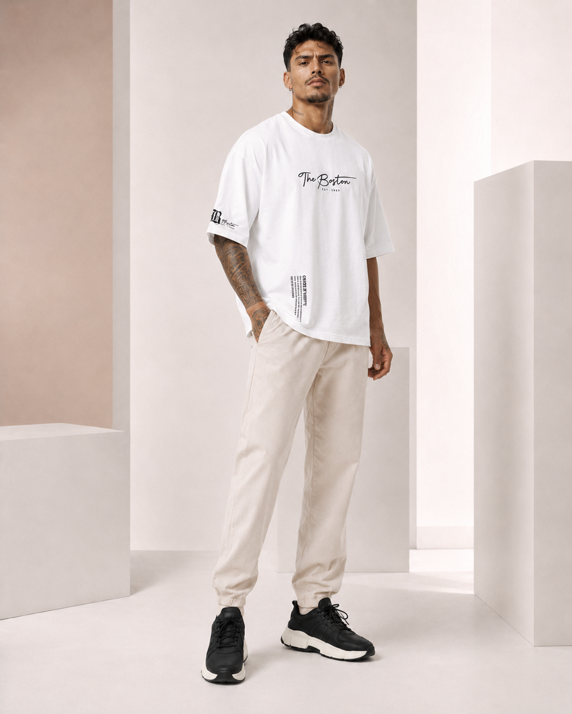 Jude | Camiseta de estilo Urbano/Oversize para Hombre