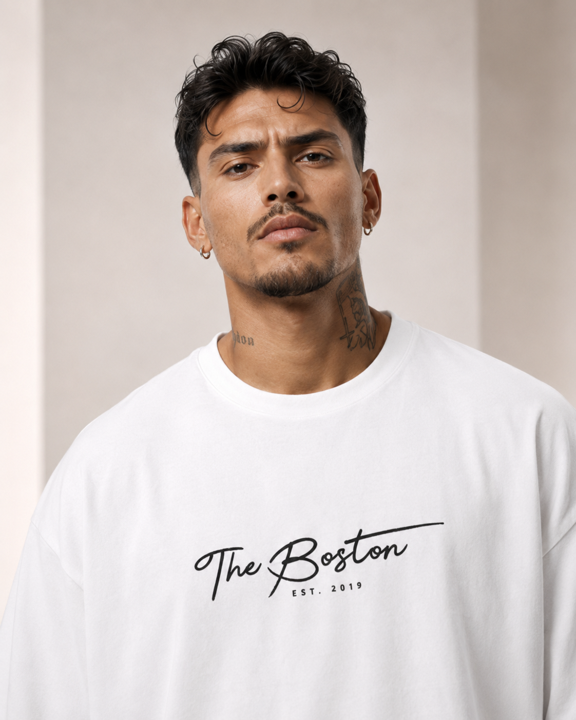 Jude | Camiseta de estilo Urbano/Oversize para Hombre
