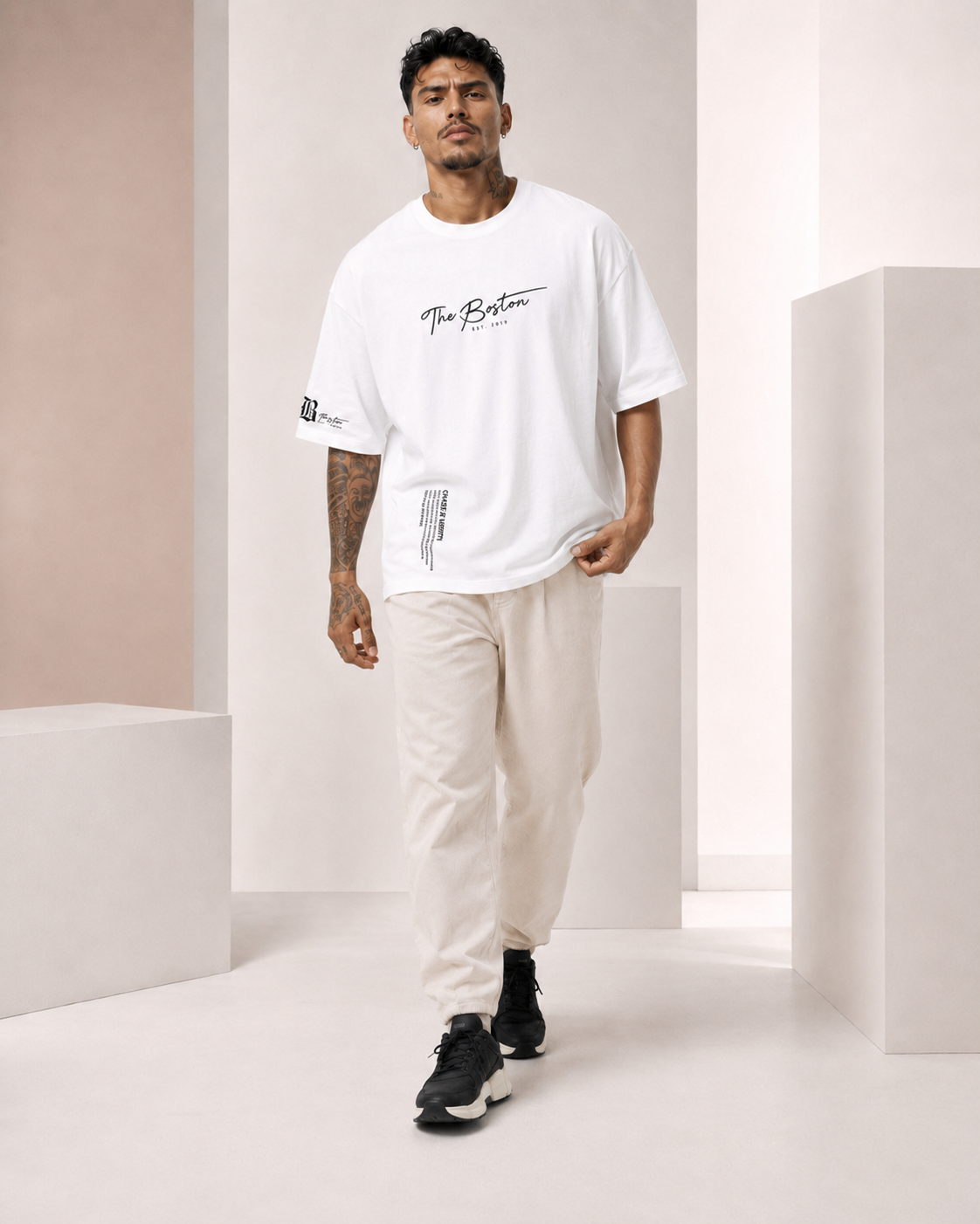 Jude | Camiseta de estilo Urbano/Oversize para Hombre