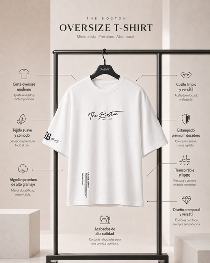 Jude | Camiseta de estilo Urbano/Oversize para Hombre