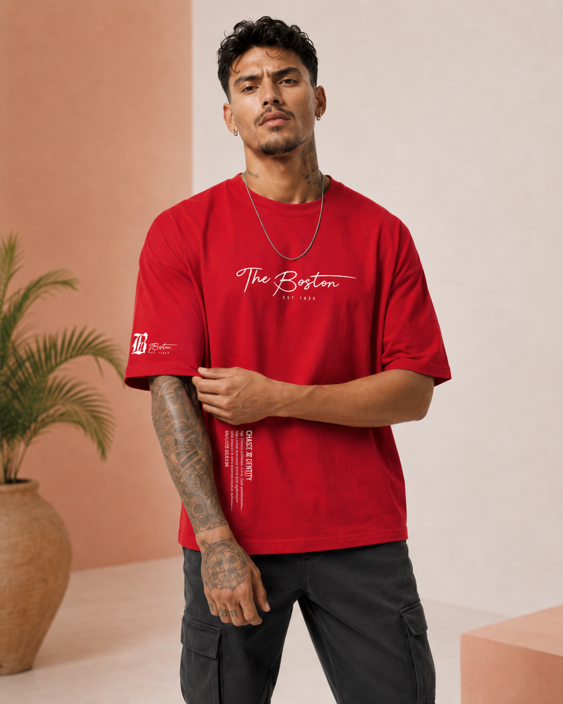Jude | Camiseta de estilo Urbano/Oversize para Hombre