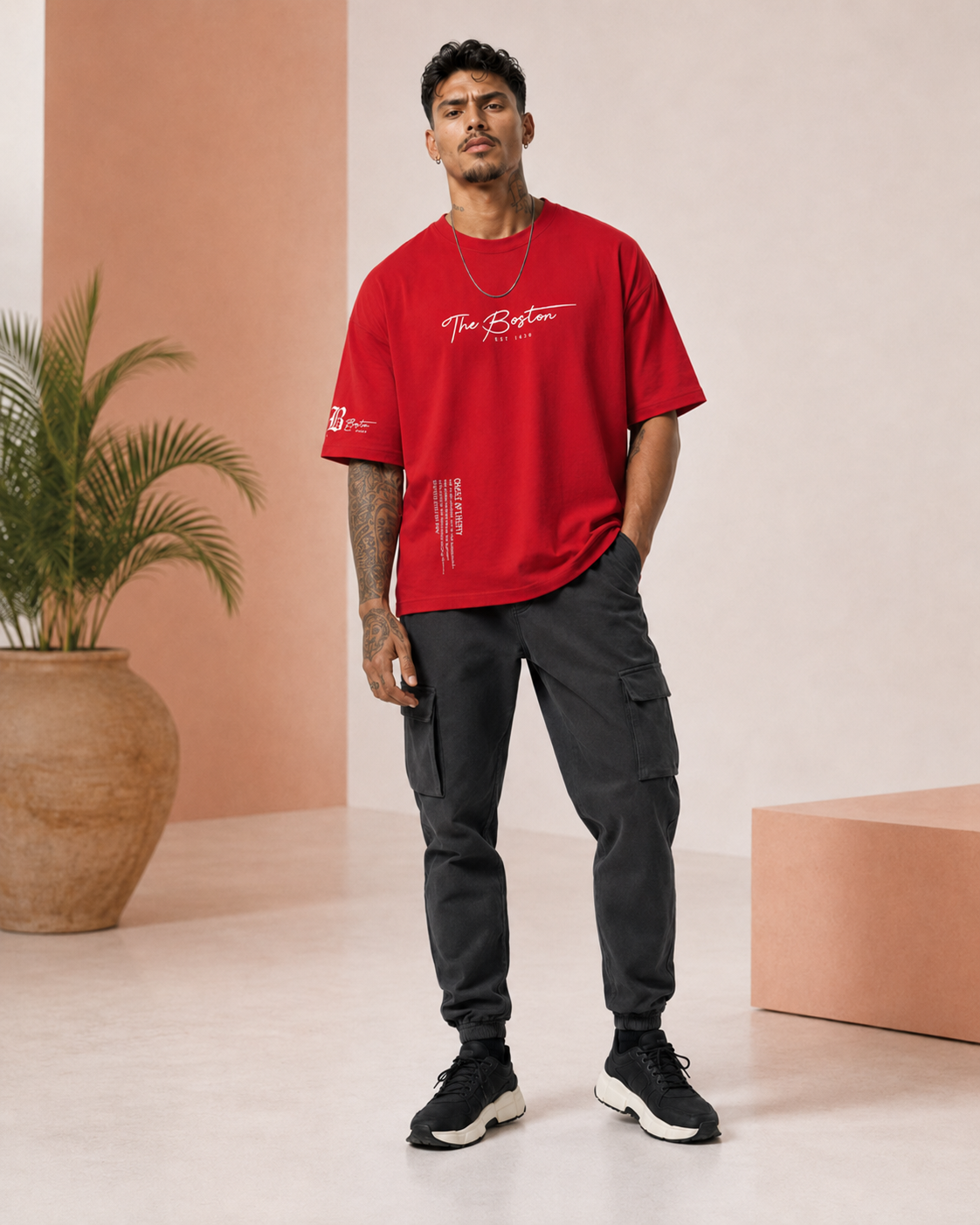 Jude | Camiseta de estilo Urbano/Oversize para Hombre