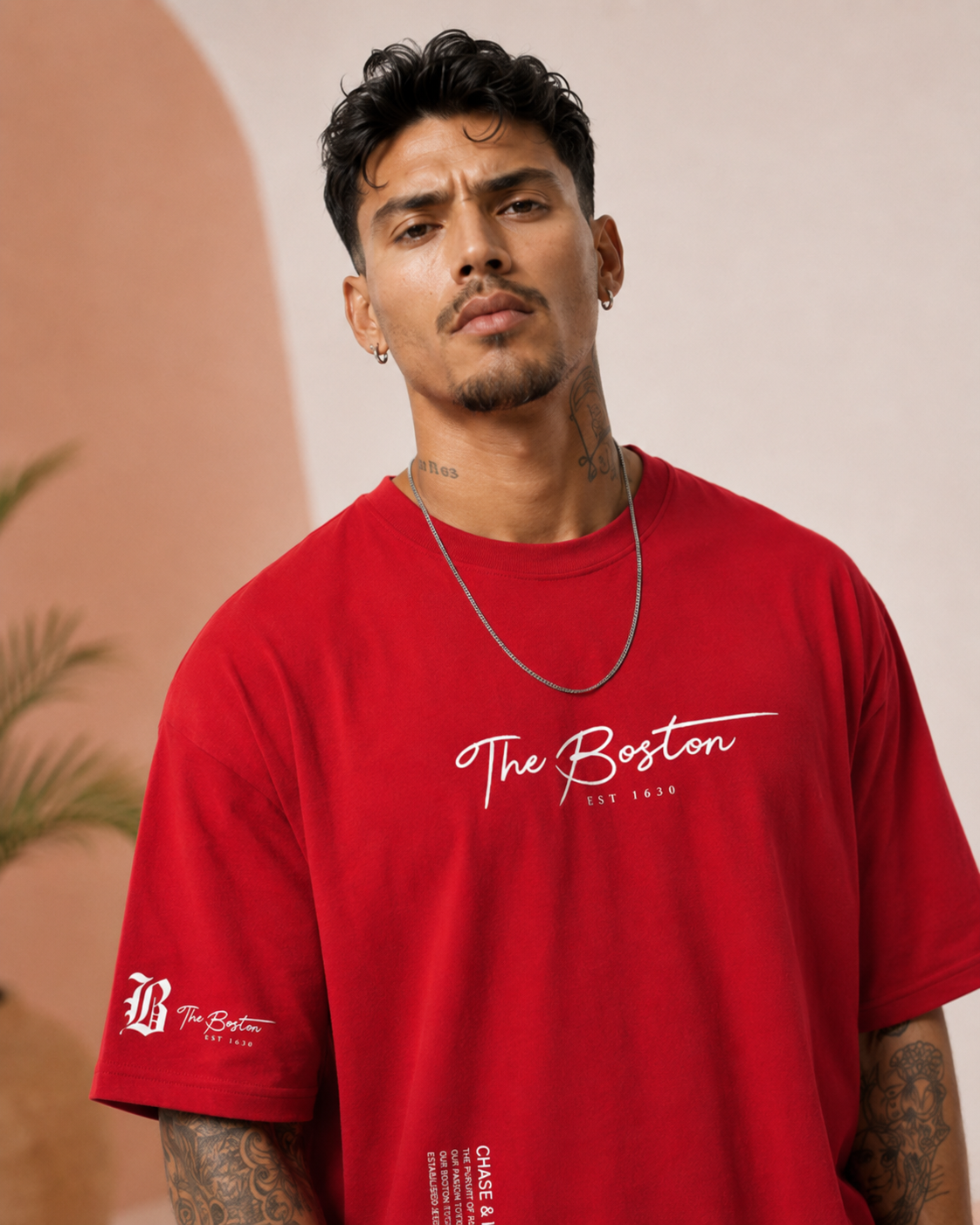Jude | Camiseta de estilo Urbano/Oversize para Hombre