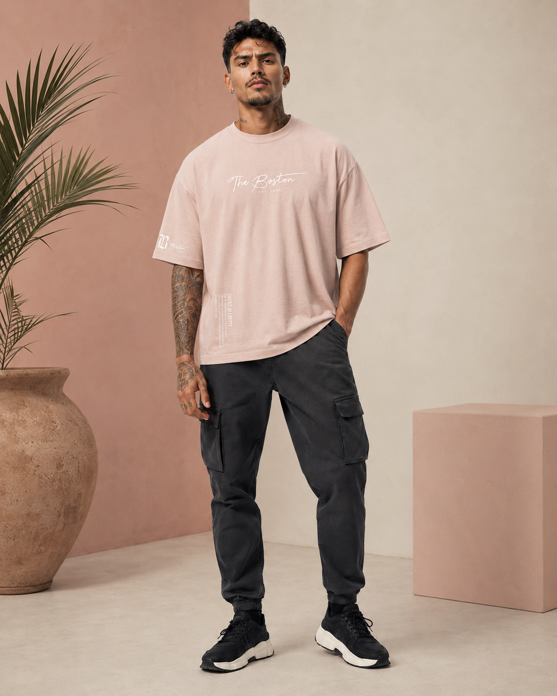 Jude | Camiseta de estilo Urbano/Oversize para Hombre