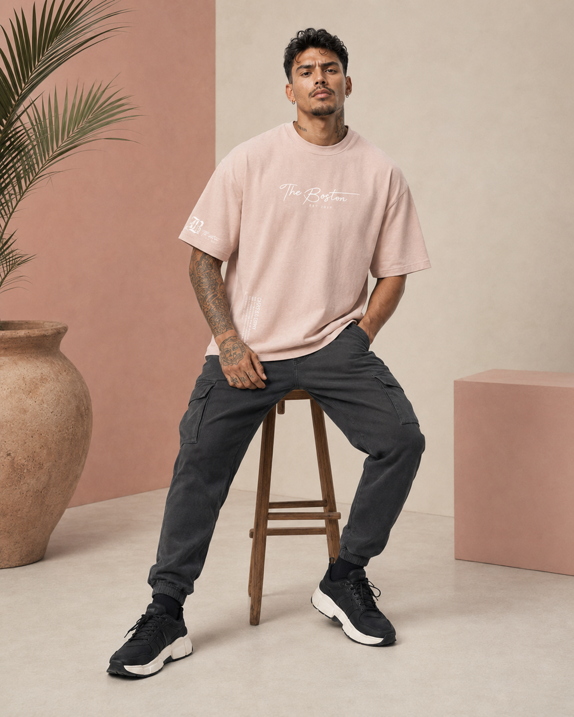 Jude | Camiseta de estilo Urbano/Oversize para Hombre