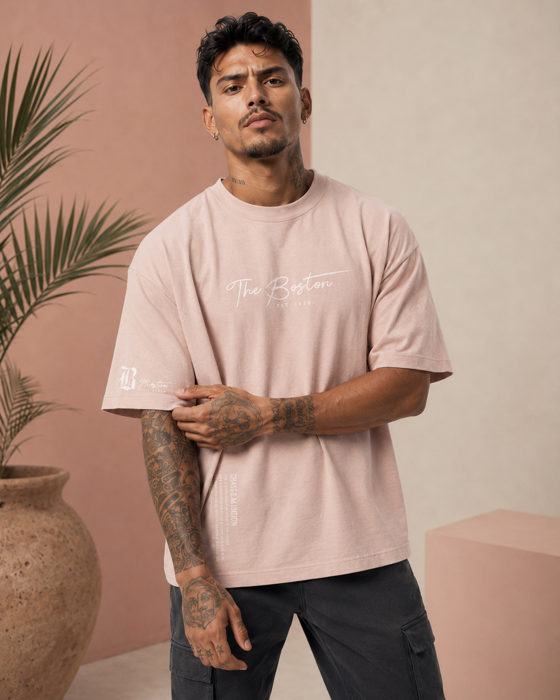 Jude | Camiseta de estilo Urbano/Oversize para Hombre