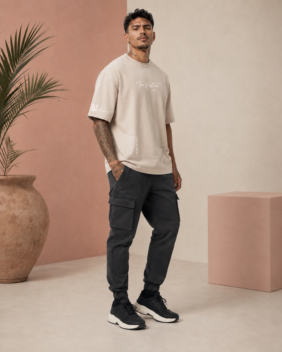 Jude | Camiseta de estilo Urbano/Oversize para Hombre