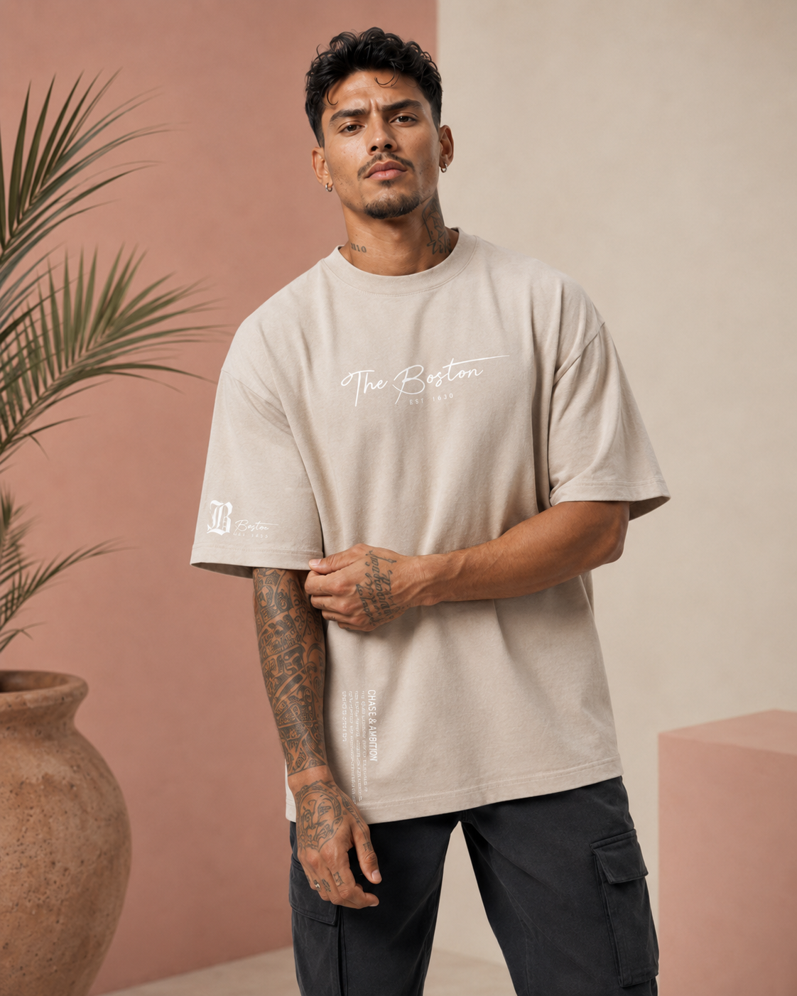 Jude | Camiseta de estilo Urbano/Oversize para Hombre