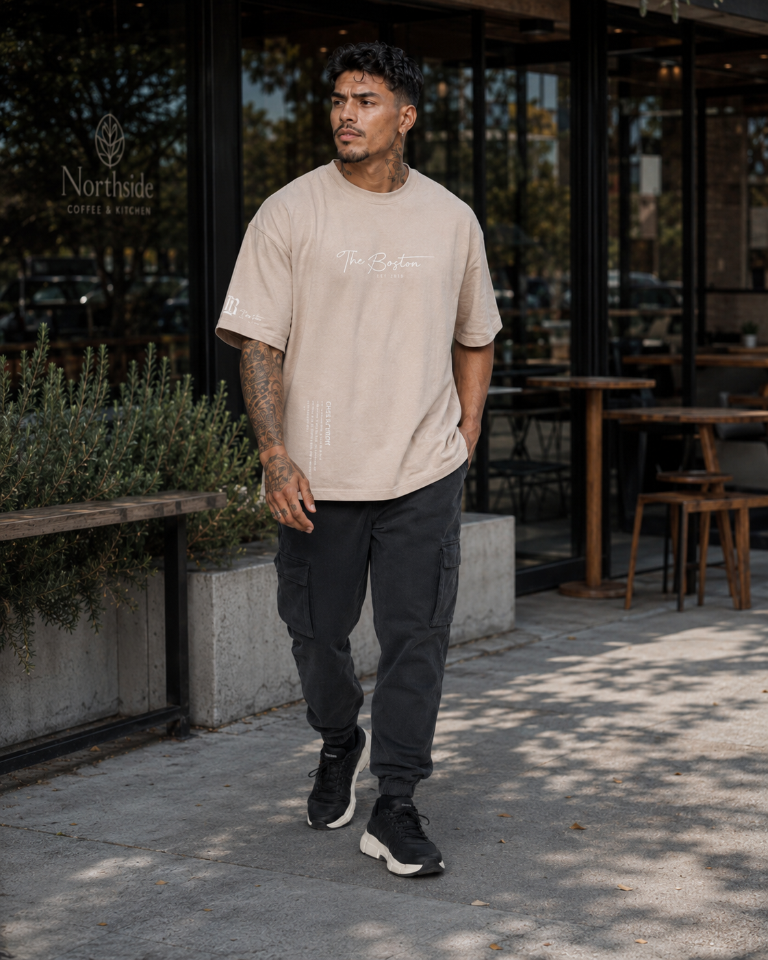 Jude | Camiseta de estilo Urbano/Oversize para Hombre