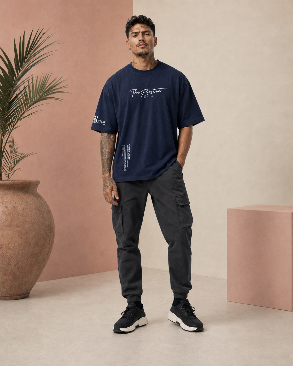 Jude | Camiseta de estilo Urbano/Oversize para Hombre