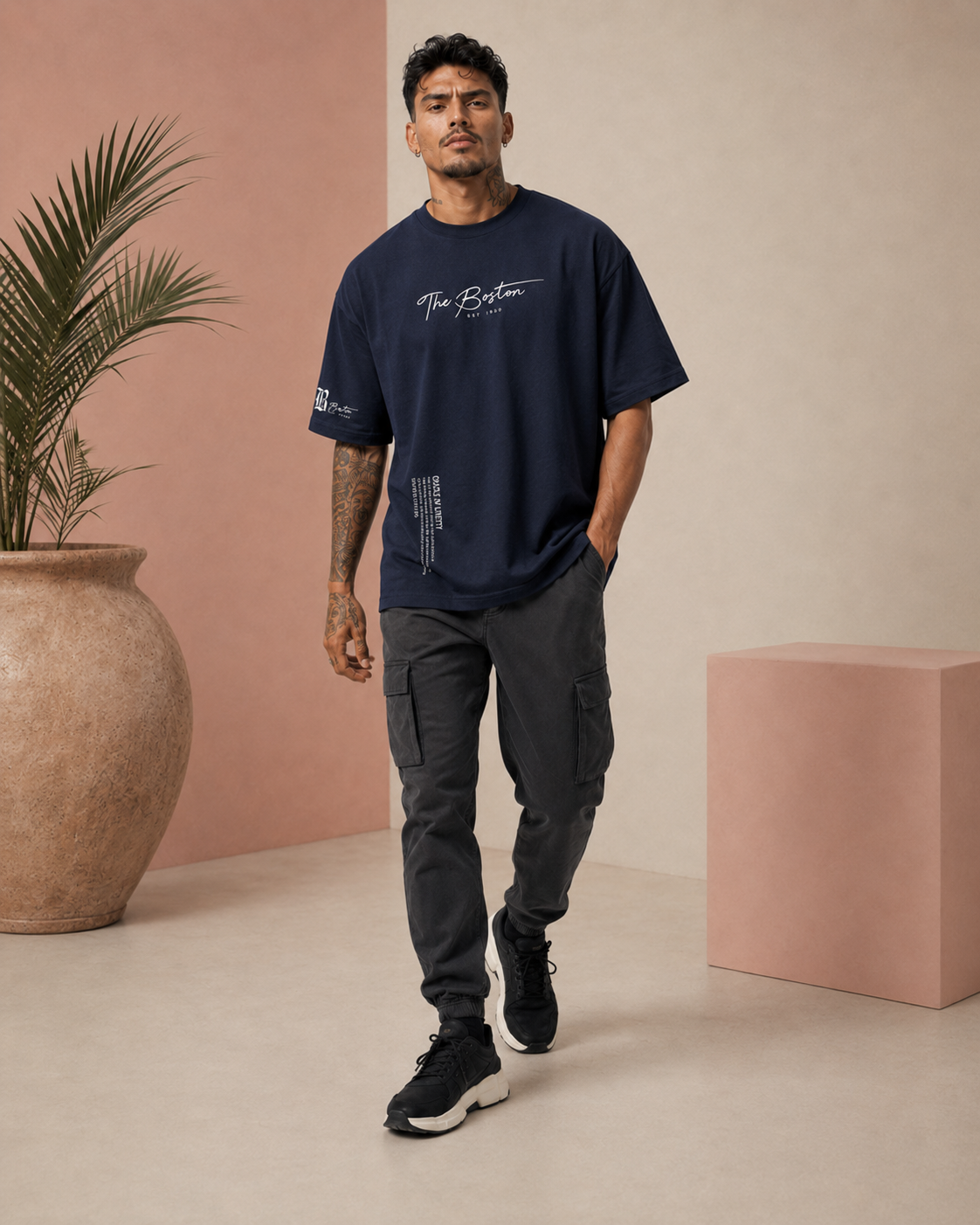 Jude | Camiseta de estilo Urbano/Oversize para Hombre