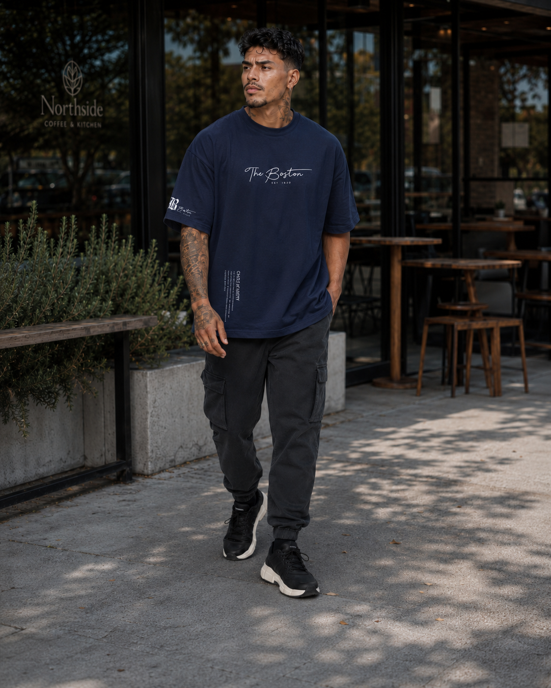 Jude | Camiseta de estilo Urbano/Oversize para Hombre