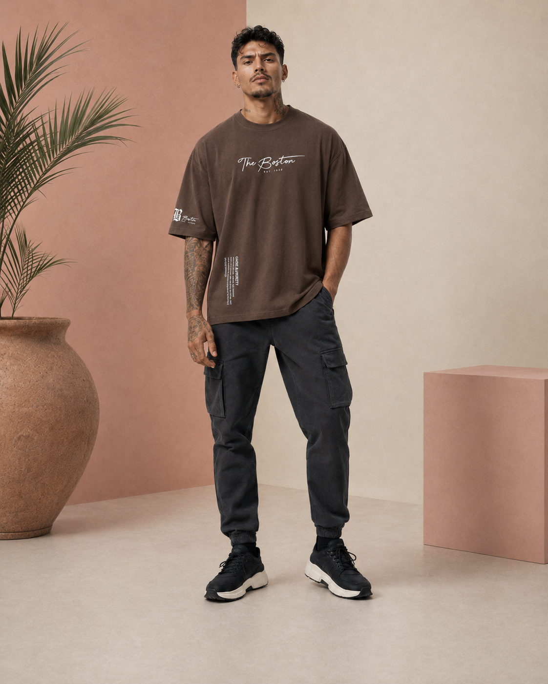 Jude | Camiseta de estilo Urbano/Oversize para Hombre