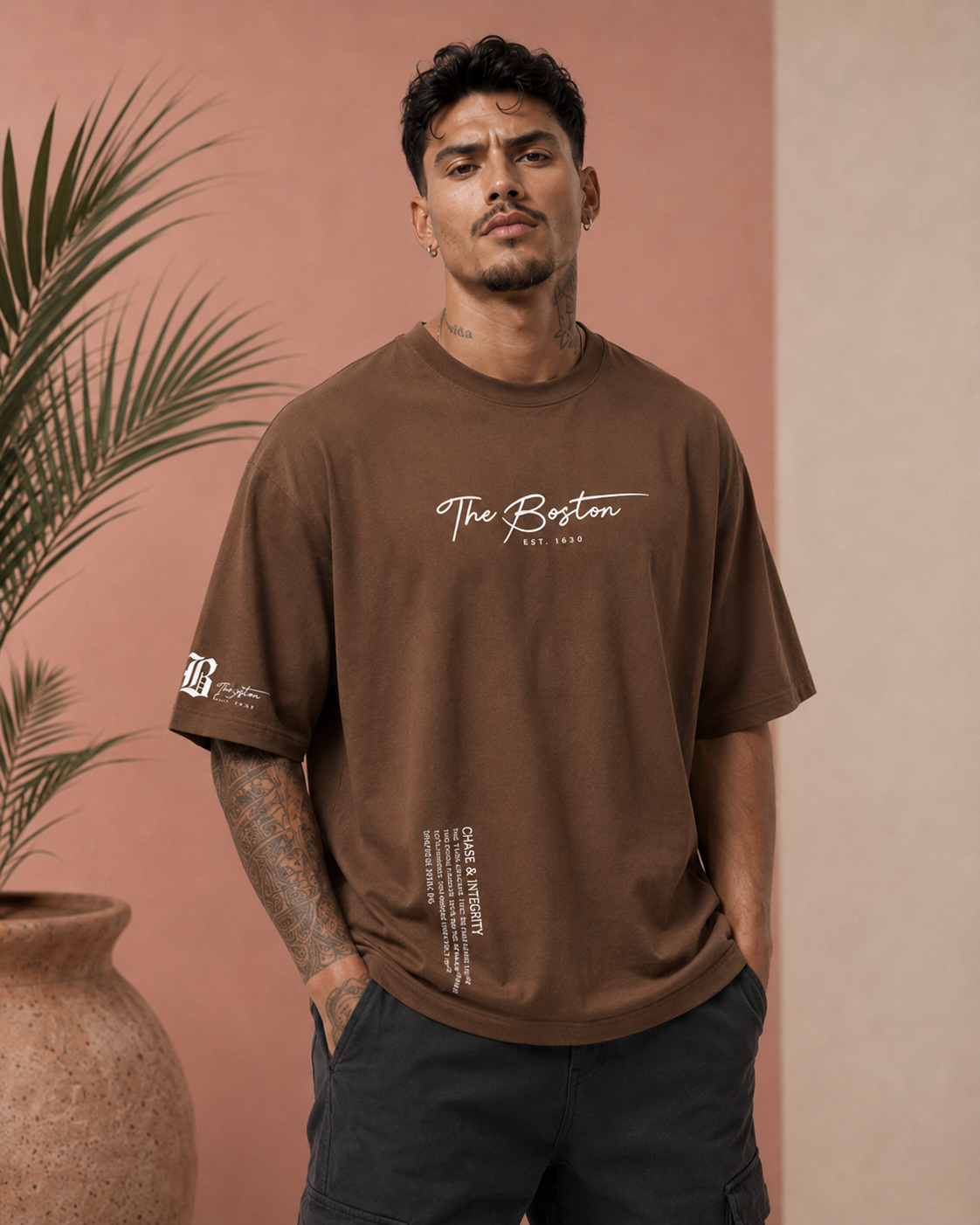 Jude | Camiseta de estilo Urbano/Oversize para Hombre