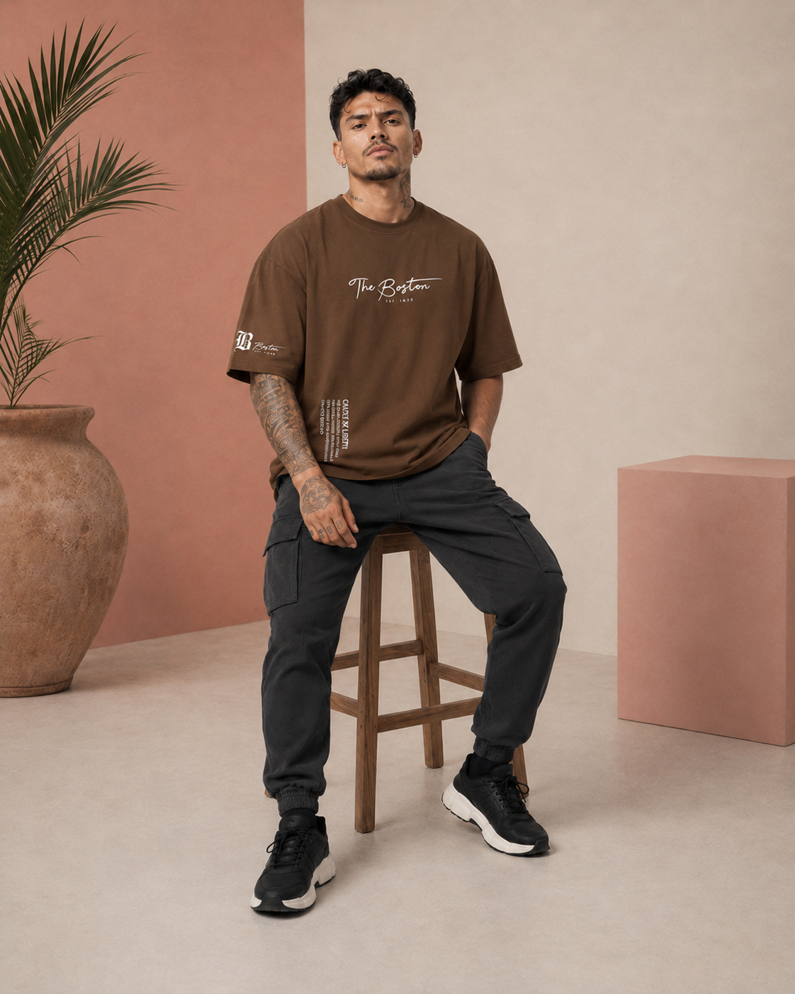 Jude | Camiseta de estilo Urbano/Oversize para Hombre