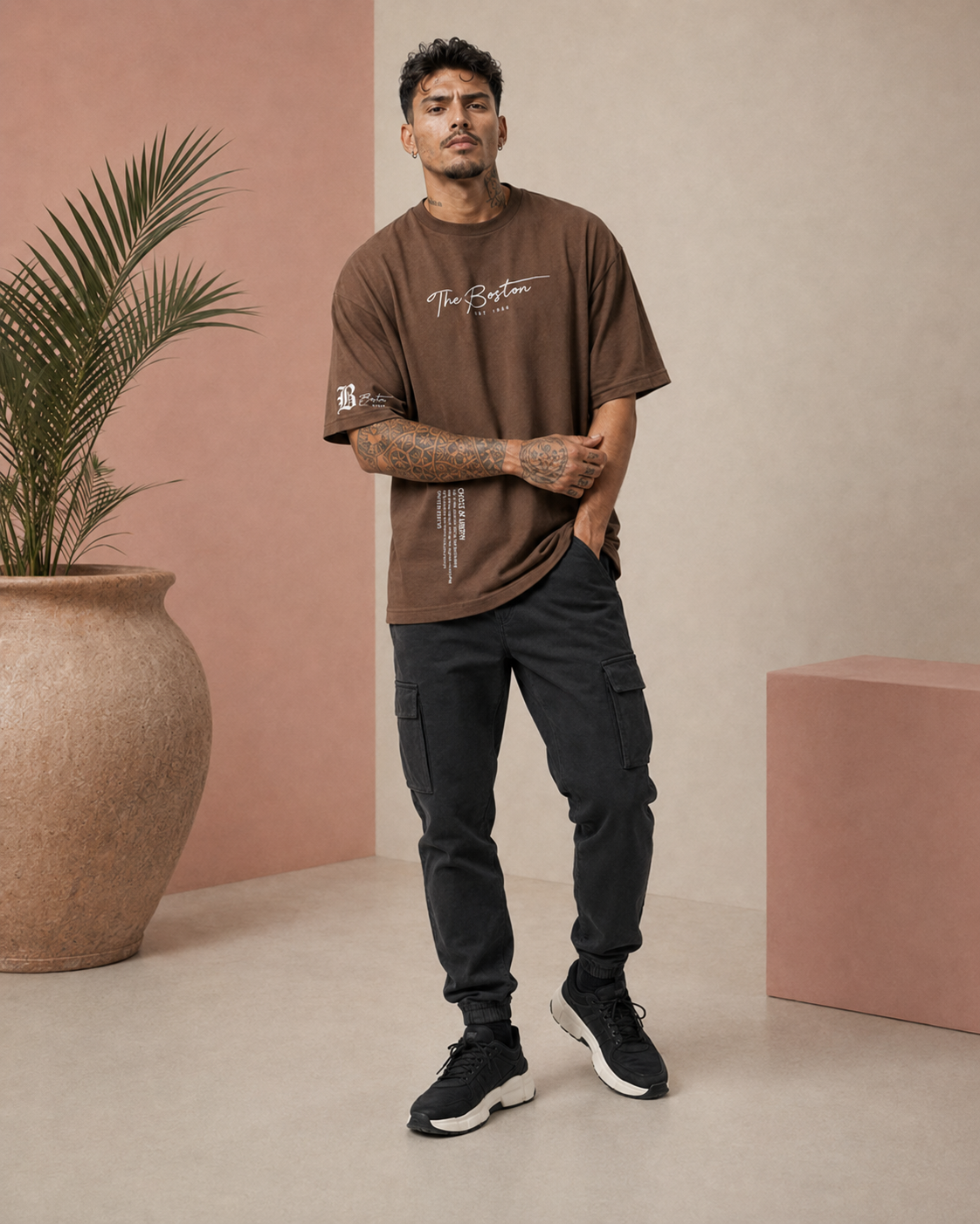 Jude | Camiseta de estilo Urbano/Oversize para Hombre