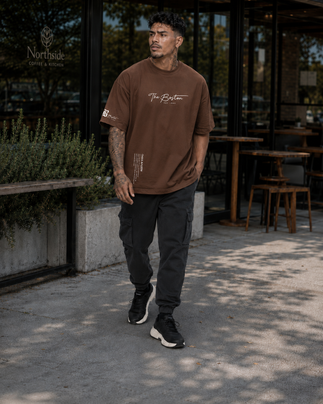 Jude | Camiseta de estilo Urbano/Oversize para Hombre
