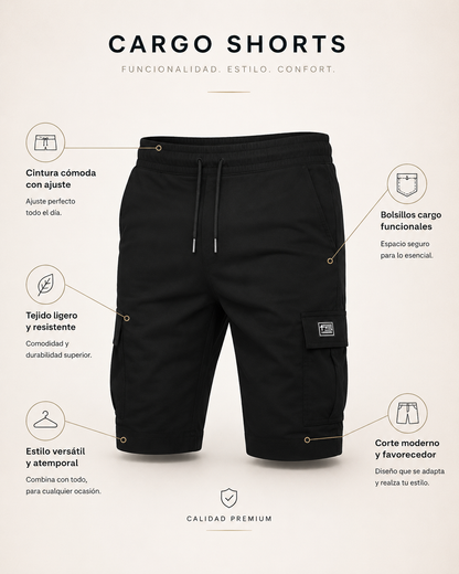 Zack | Pantalones cortos cargo para Hombre
