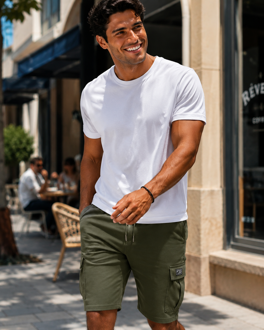 Zack | Pantalones cortos cargo para Hombre