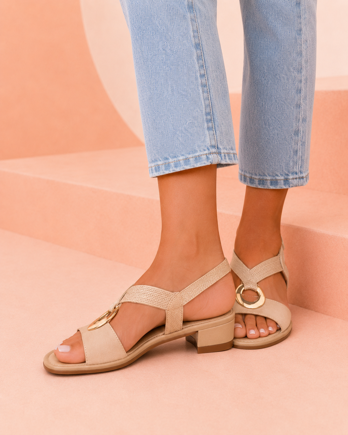 Sara | Sandalias con sujeción, ajustadas y elegantes de Mujer